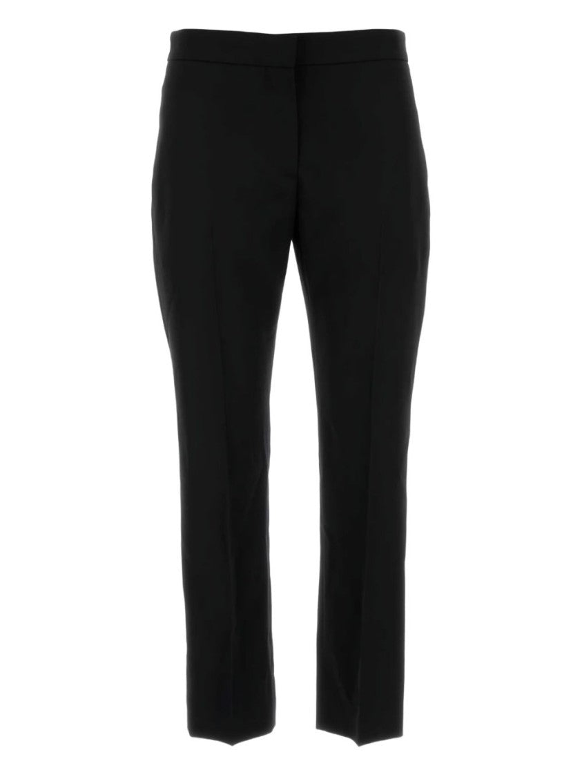 Alexander Mcqueen Tailored Smooth Wool Trousers