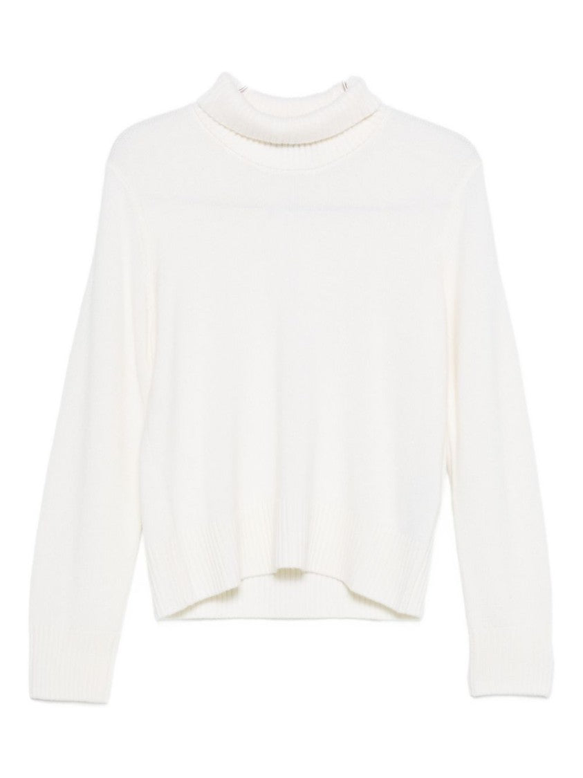 Seventy Sergio Tegon Cashmere-Lana Blend Mock Neck Sweater