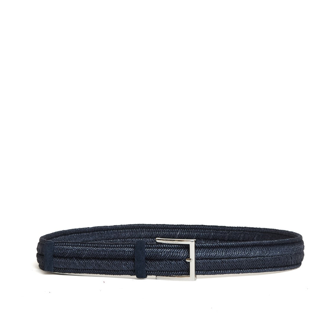 Orciani Rope Elast Woven Linen Belt