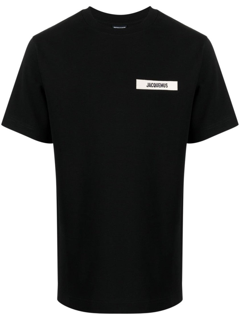 Jacquemus Minimalist Short-Sleeve T-Shirt With Crew Neckline