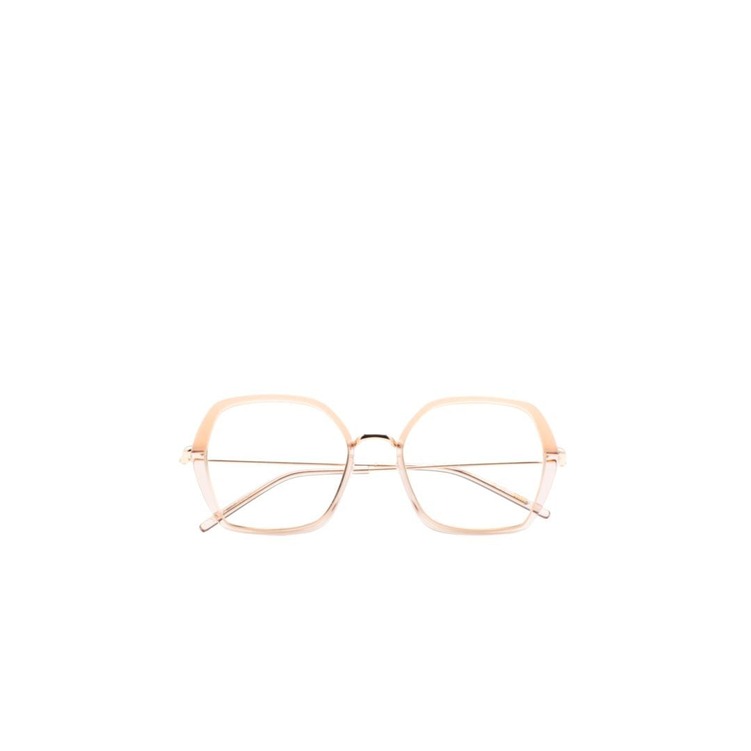 Kaleos Shetty Geometric Frame Sunglasses In Soft Peachy-Beige