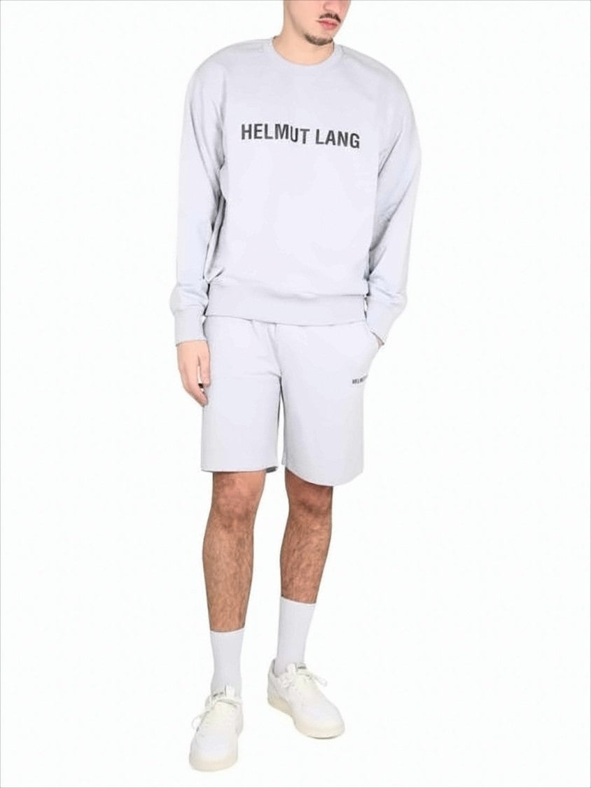 Helmut Lang Relaxed-Fit Long-Sleeve T-Shirt With Graphic Print