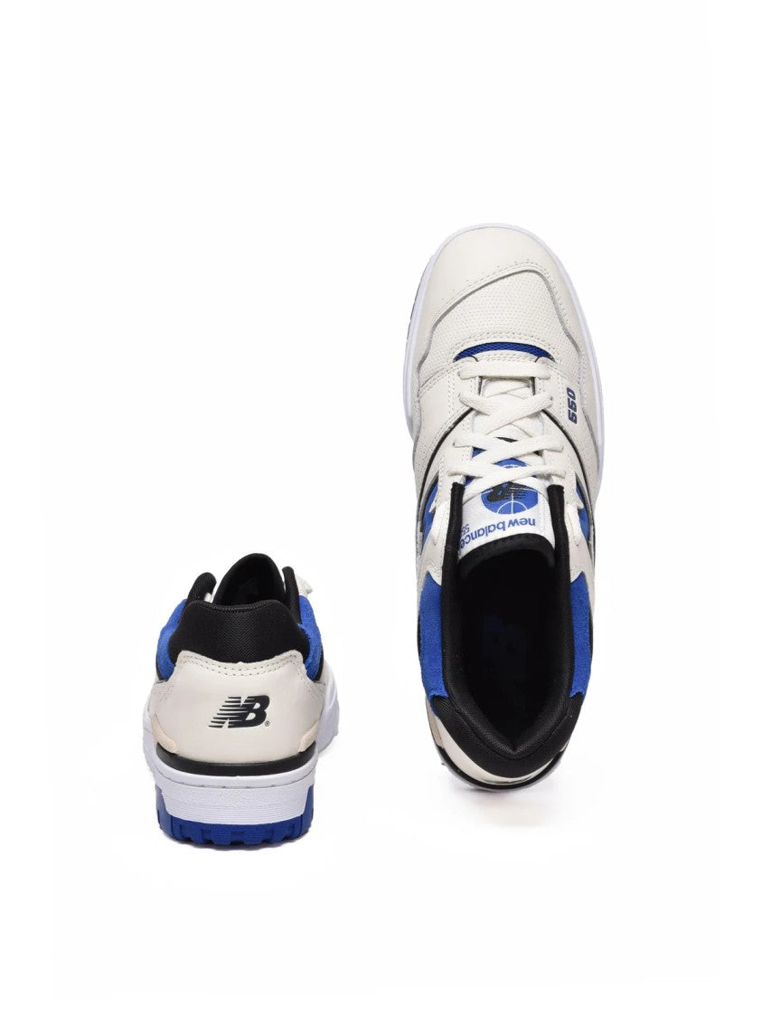 New Balance Cream Bb550 Leather Basketball Sneakers