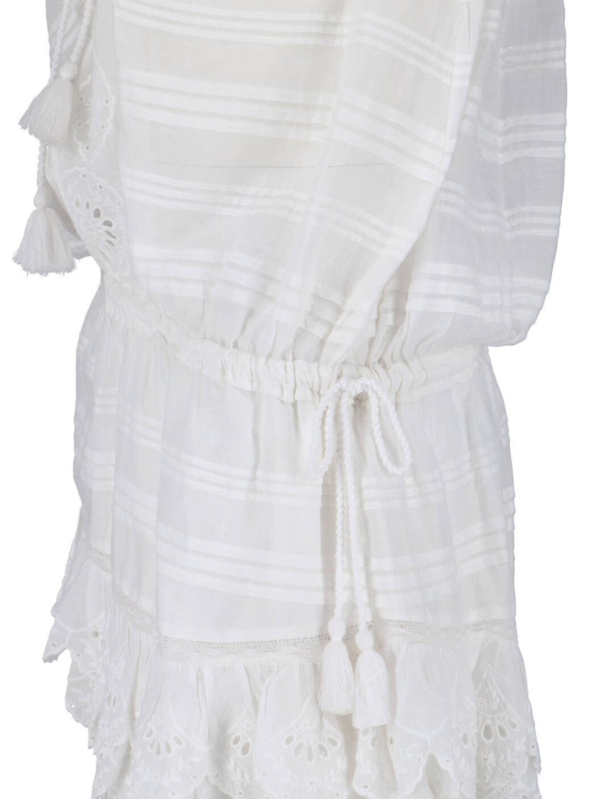 Isabel Marant Étoile Flowing White Dress With Refined Silhouette