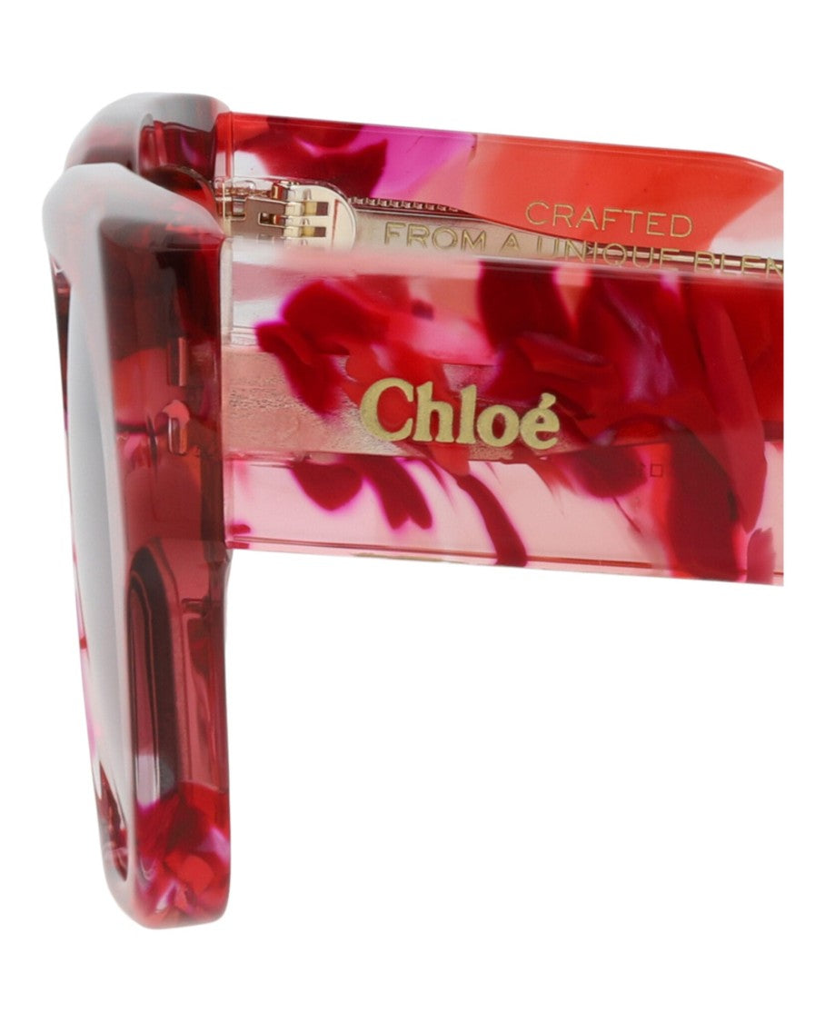 Chloé Square-Frame Recycled Acetate Sunglasses