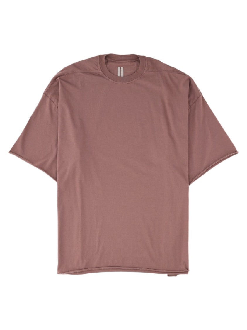 Rick Owens Grey Boxy Short-Sleeve Cotton T-Shirt