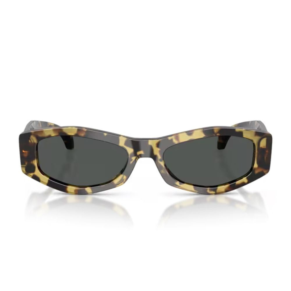 Versace 0Ve4487u Signature Three-Dimensional Geometric Havana Sunglasses