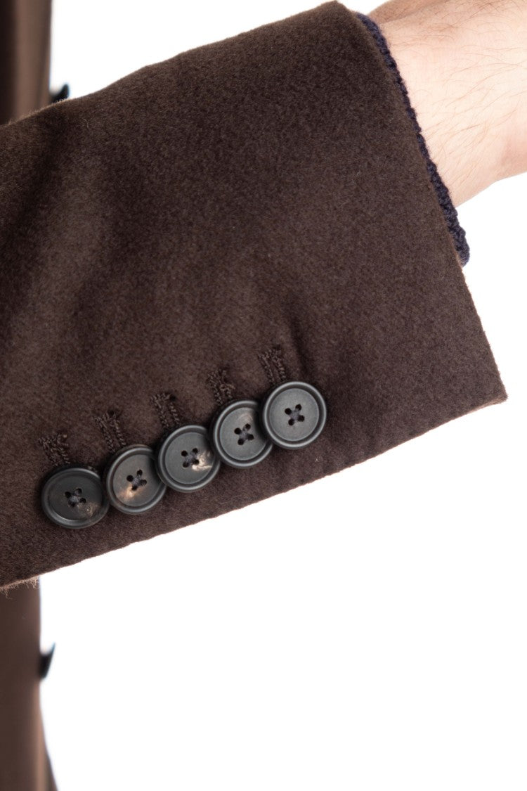 Tagliatore Double-Breasted Virgin Wool Jacket Pino Lerario Line