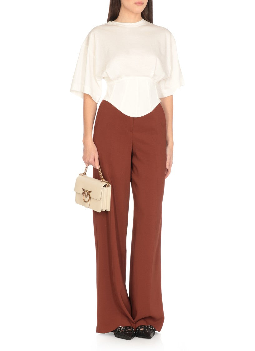 Pinko Brown Pergamino Pants
