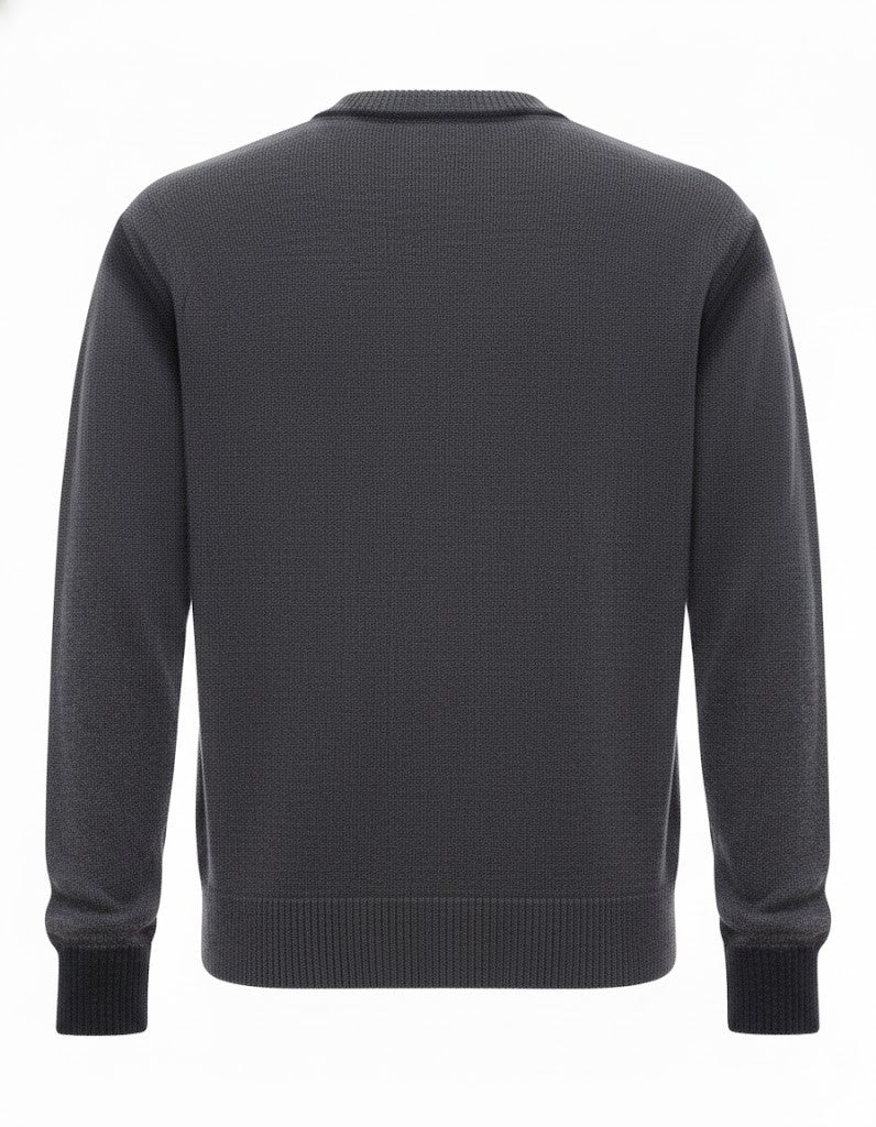 Atomofactory Black Airbrush Crewneck Sweater