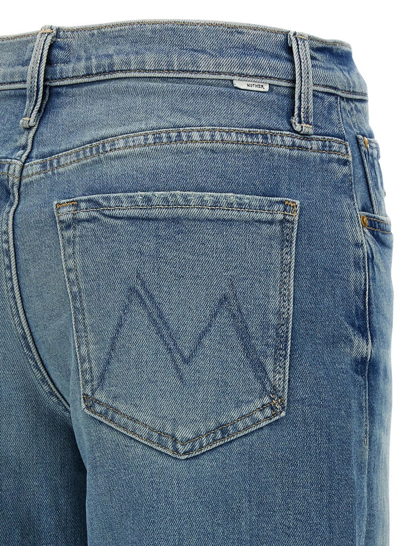 Mother 'The Spinner Zip Sneak' Jeans