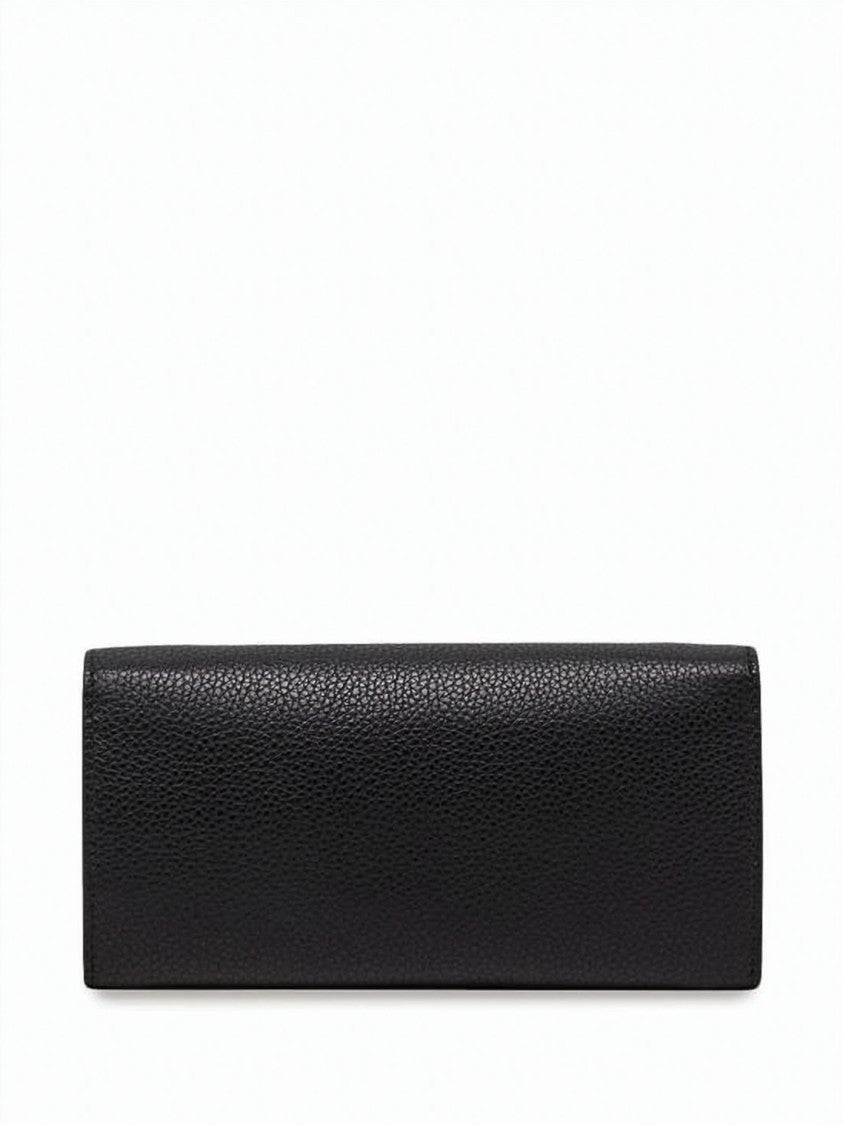 Salvatore Ferragamo Textured Calfskin Long Wallet