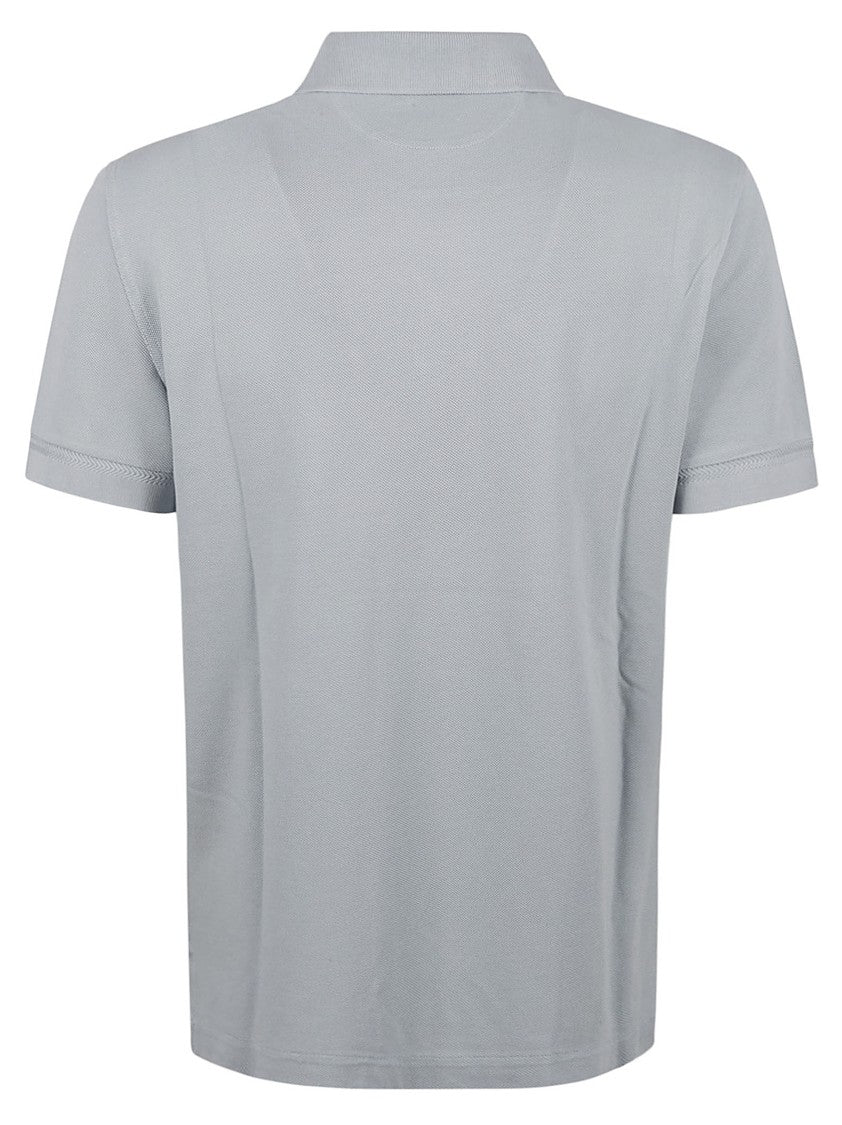 Tom Ford Grey Polo Shirt With Soft Collar