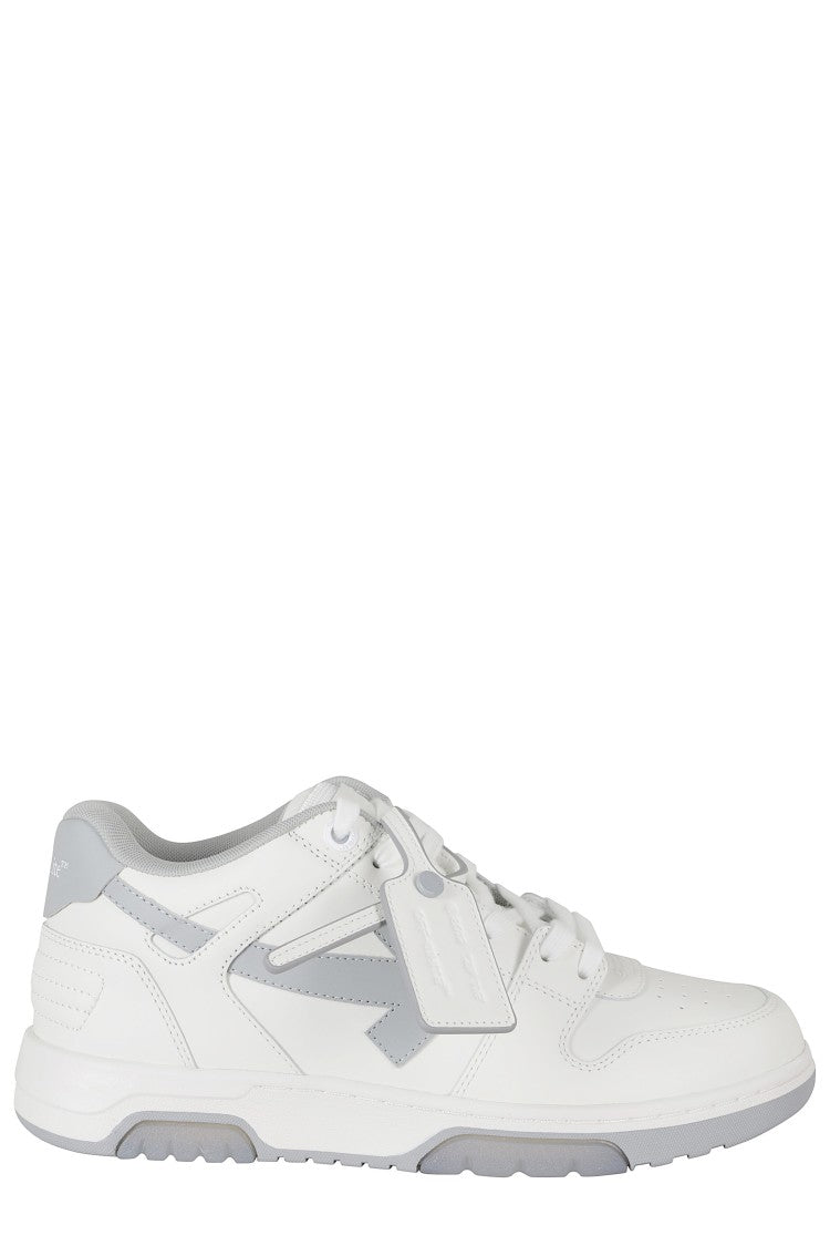 Off-White White Out Of Office Arrow Leather Sneakers
