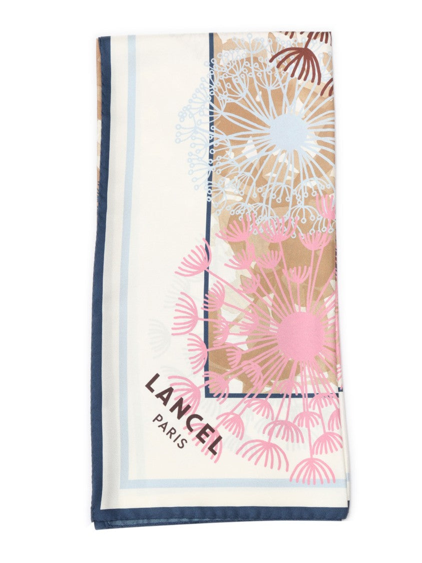 Lancel Silk Scarf Inspired By Fireworks