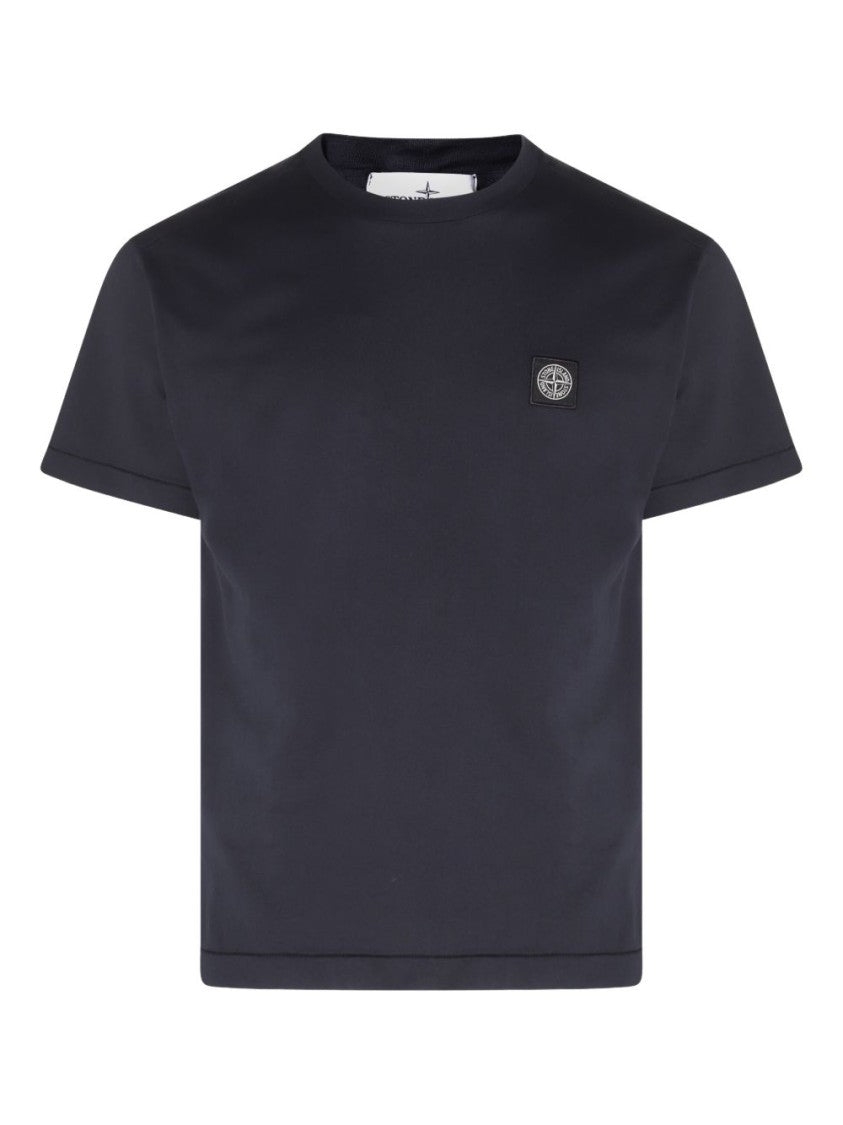 Stone Island Crew Neck Black T-Shirt