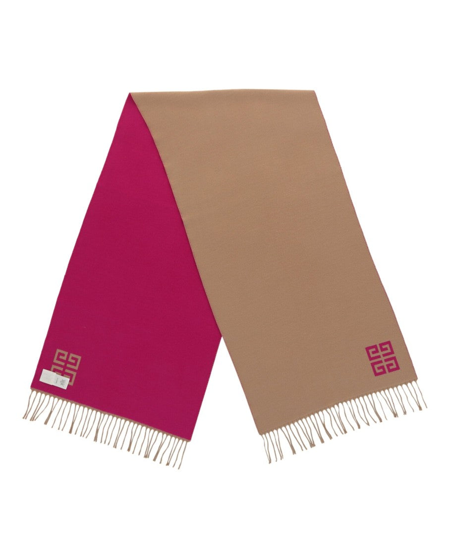 Givenchy 4G Reversible Wool Scarf