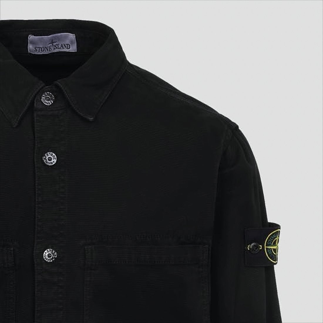 Stone Island Classic Button-Down Long Sleeve Shirt