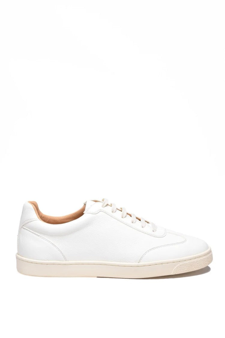 Brunello Cucinelli Leather Sneakers - White