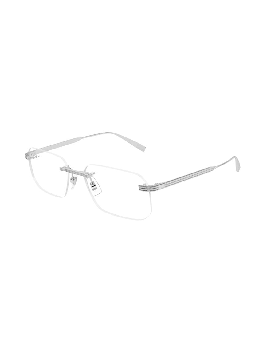 Dunhill Du0104o Rectangular Rimless Titanium Eyeglasses