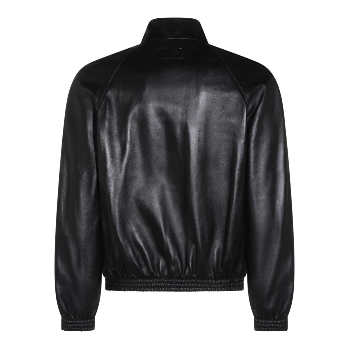 Acne Studios Black Leather Zip Jacket