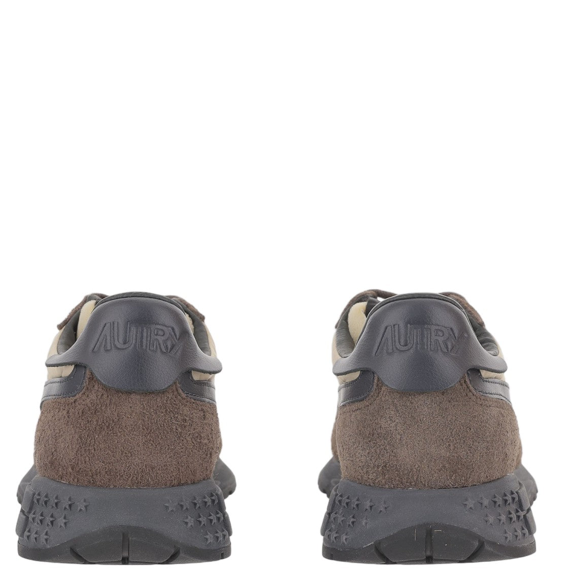 Autry Leather Nylon Mesh Running Sneakers