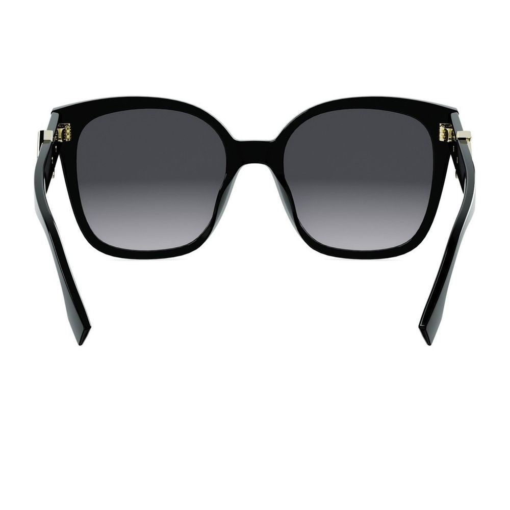 Fendi Ff Diamonds Oversized Square Sunglasses