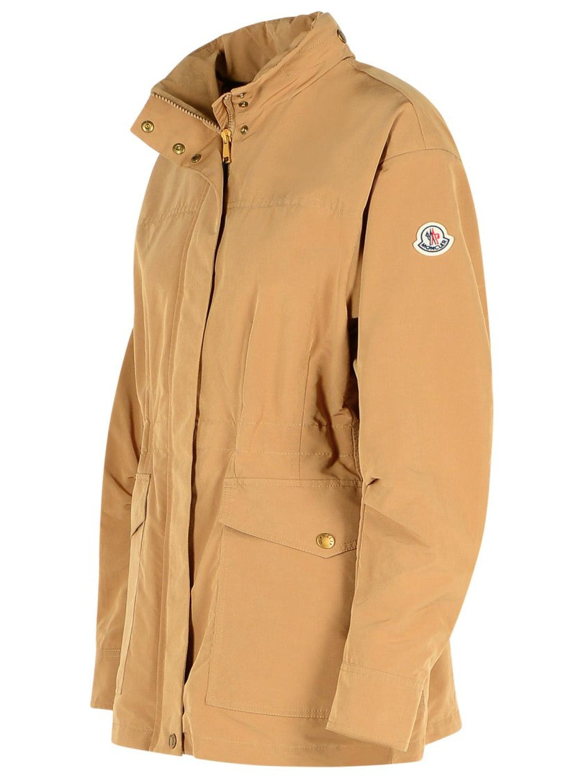 Moncler Nades' Beige Polyester Blend Jacket
