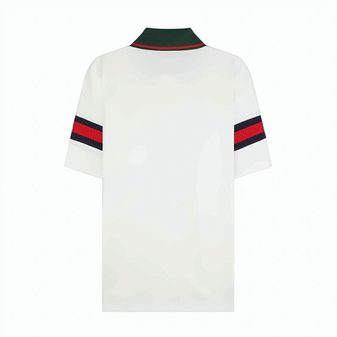 Gucci Short-Sleeve Polo Shirt With Contrasting Collar
