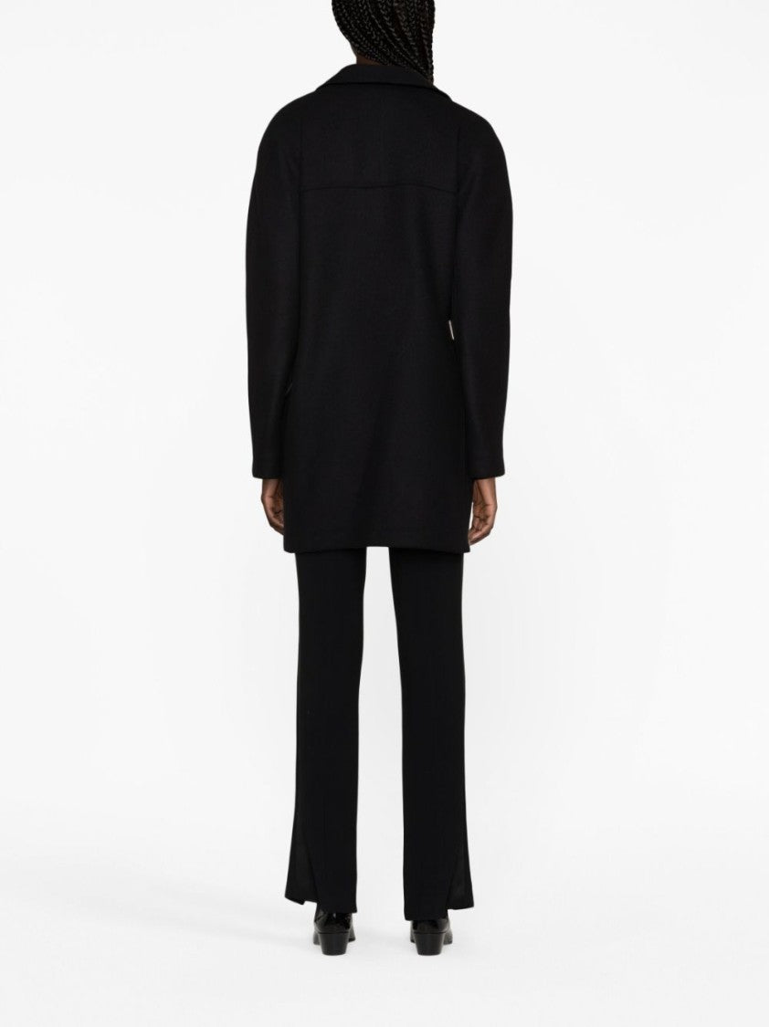 Lanvin Double-Breasted Virgin Wool Coat