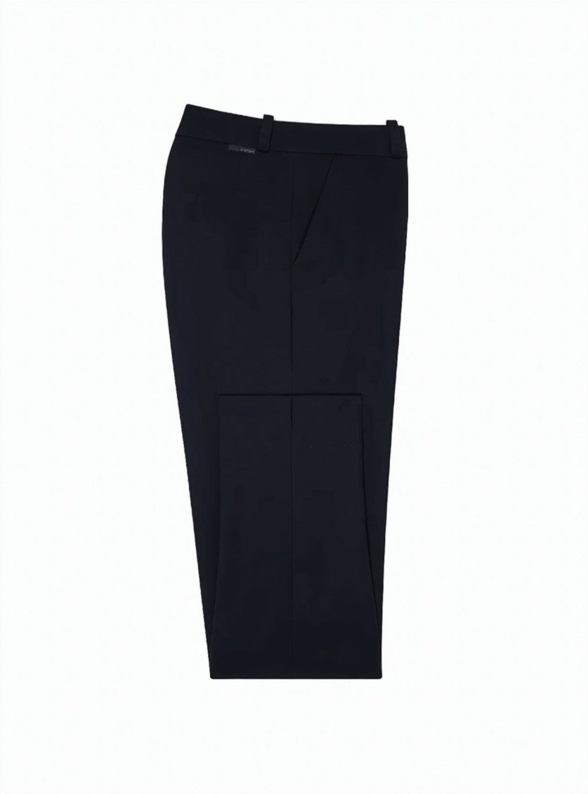 Rrd Black Surflex Unlined French Pockets Chino Pants