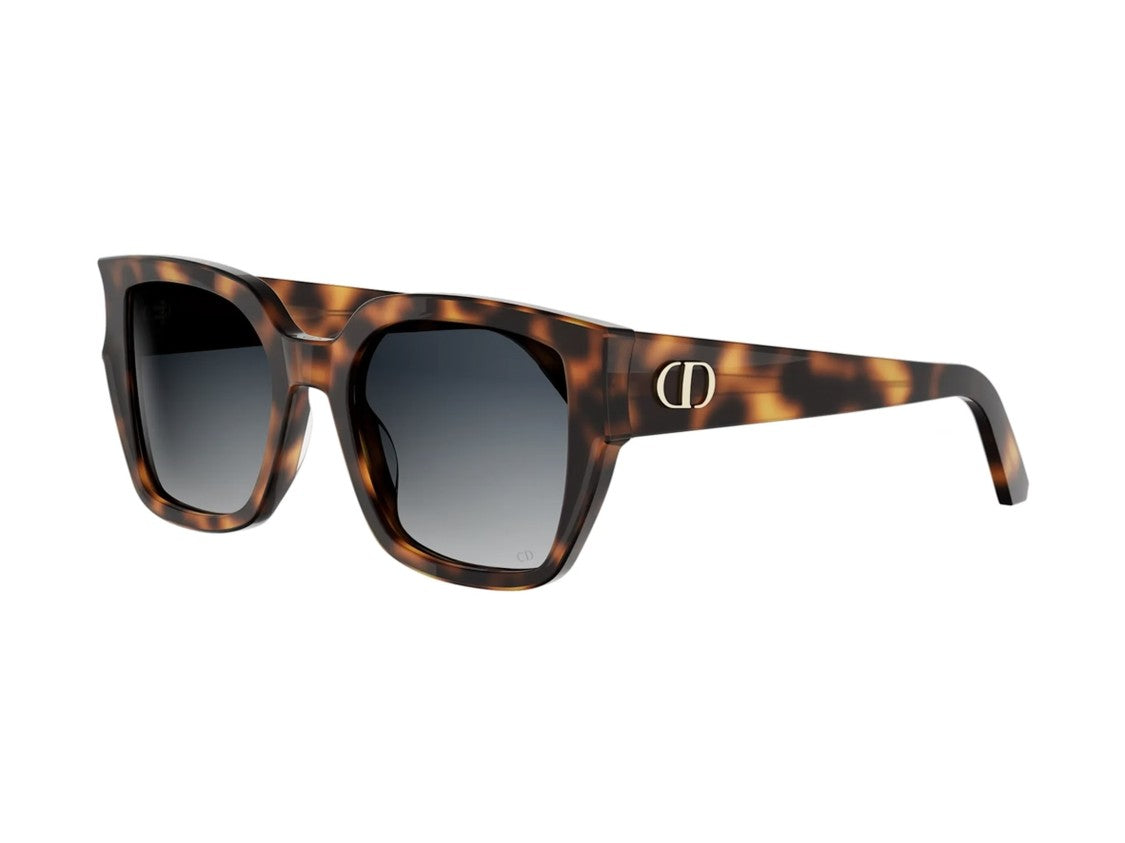 Dior Tortoiseshell Cd40197i Oversized Square Sunglasses
