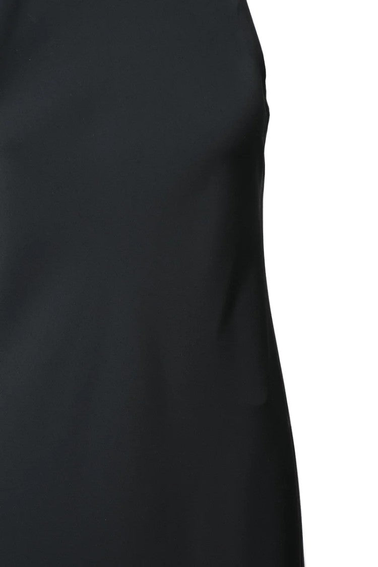 Marella Art.365 Black Caperana Satin Polyester Dress