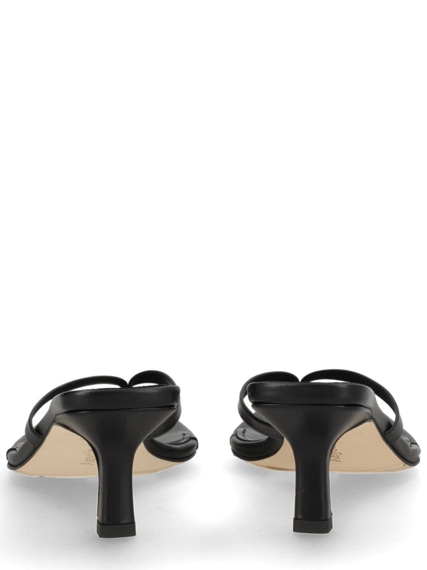 Aeydē Wilma Nappa Leather Square Toe Sandals