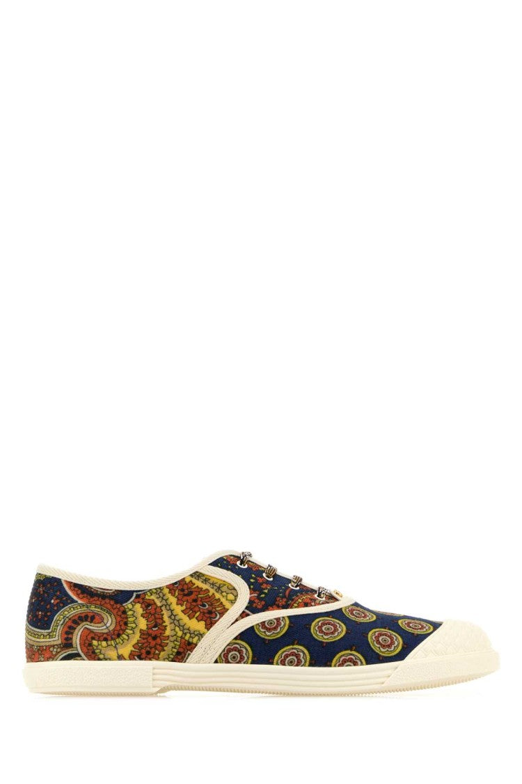 Valentino Garavani Printed Fabric Bay By Bay Sneakers