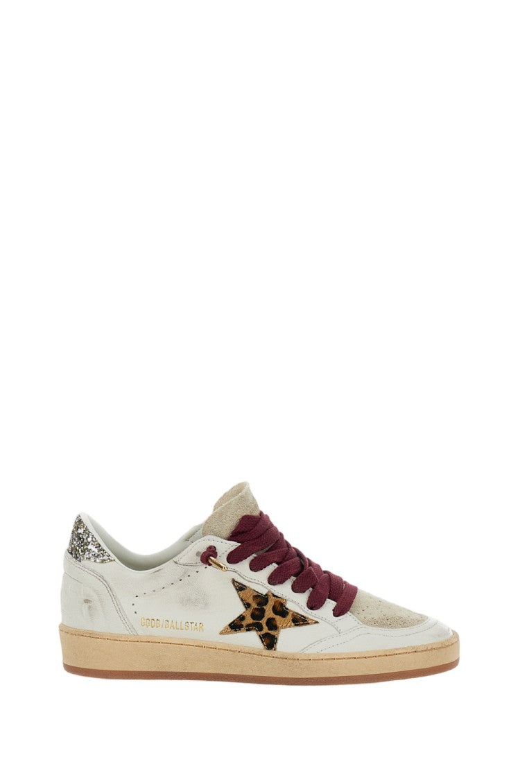 Golden Goose Handmade White Nappa Low-Top Sneakers