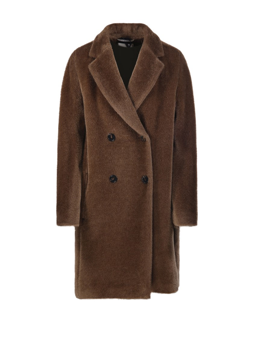 Max Mara Roseto Short Double Breasted Coat