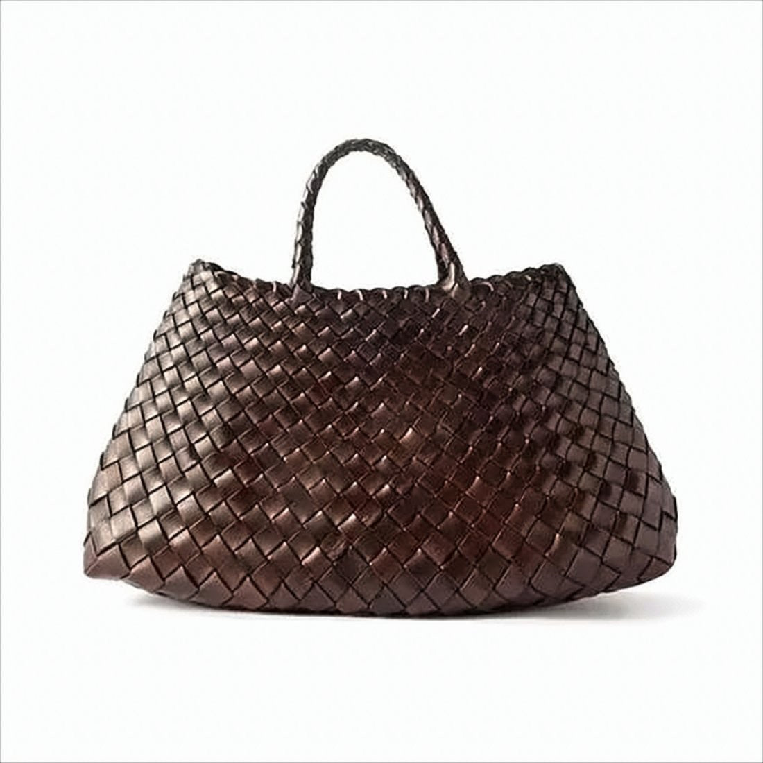 Dragon Diffusion Woven Buffalo Leather Tote Bag