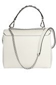 Lancel Sac Rabat M Structured Medium-Sized Calfskin Leather Handbag