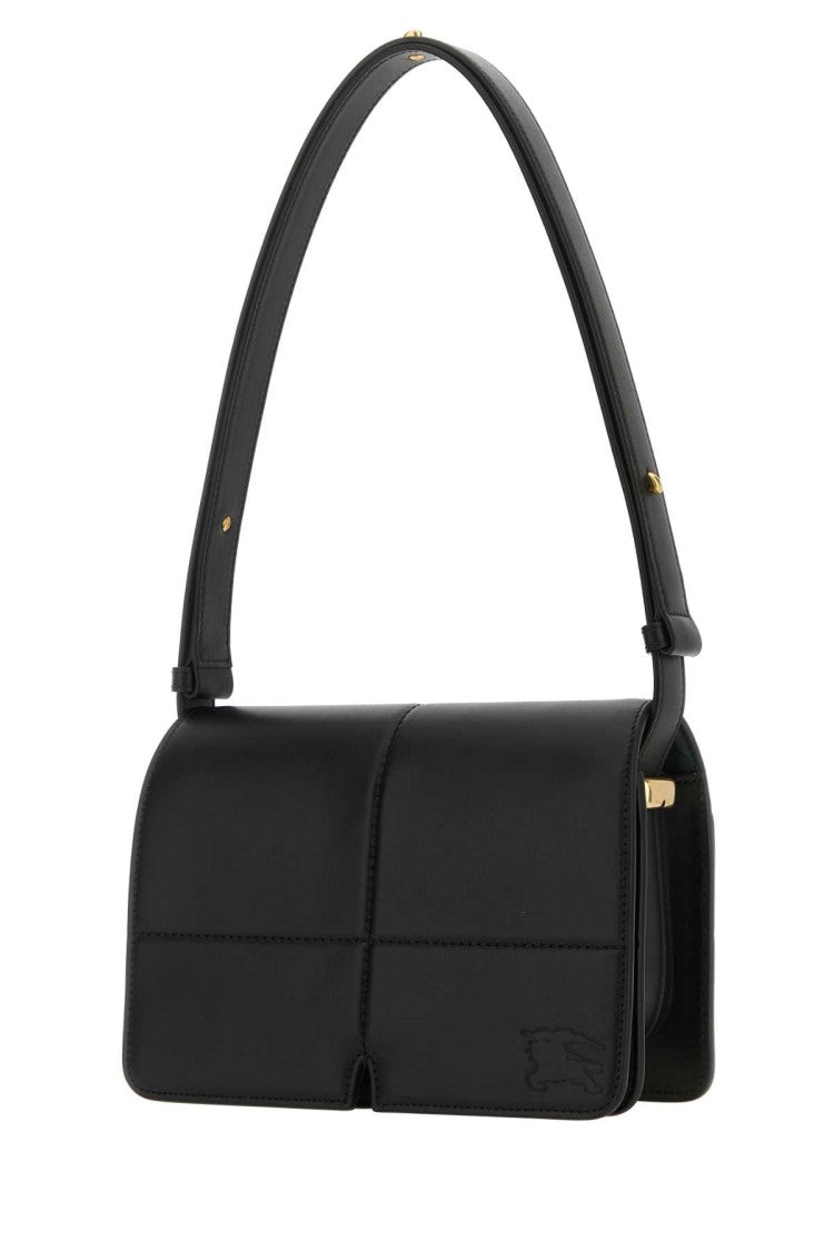 Burberry Black Leather Snip Shoulder Bag