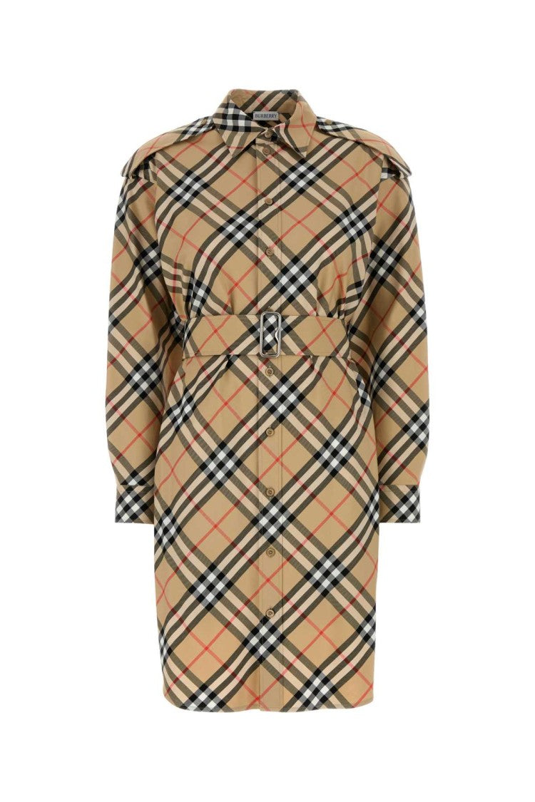 Burberry Embroidered Cotton Dress