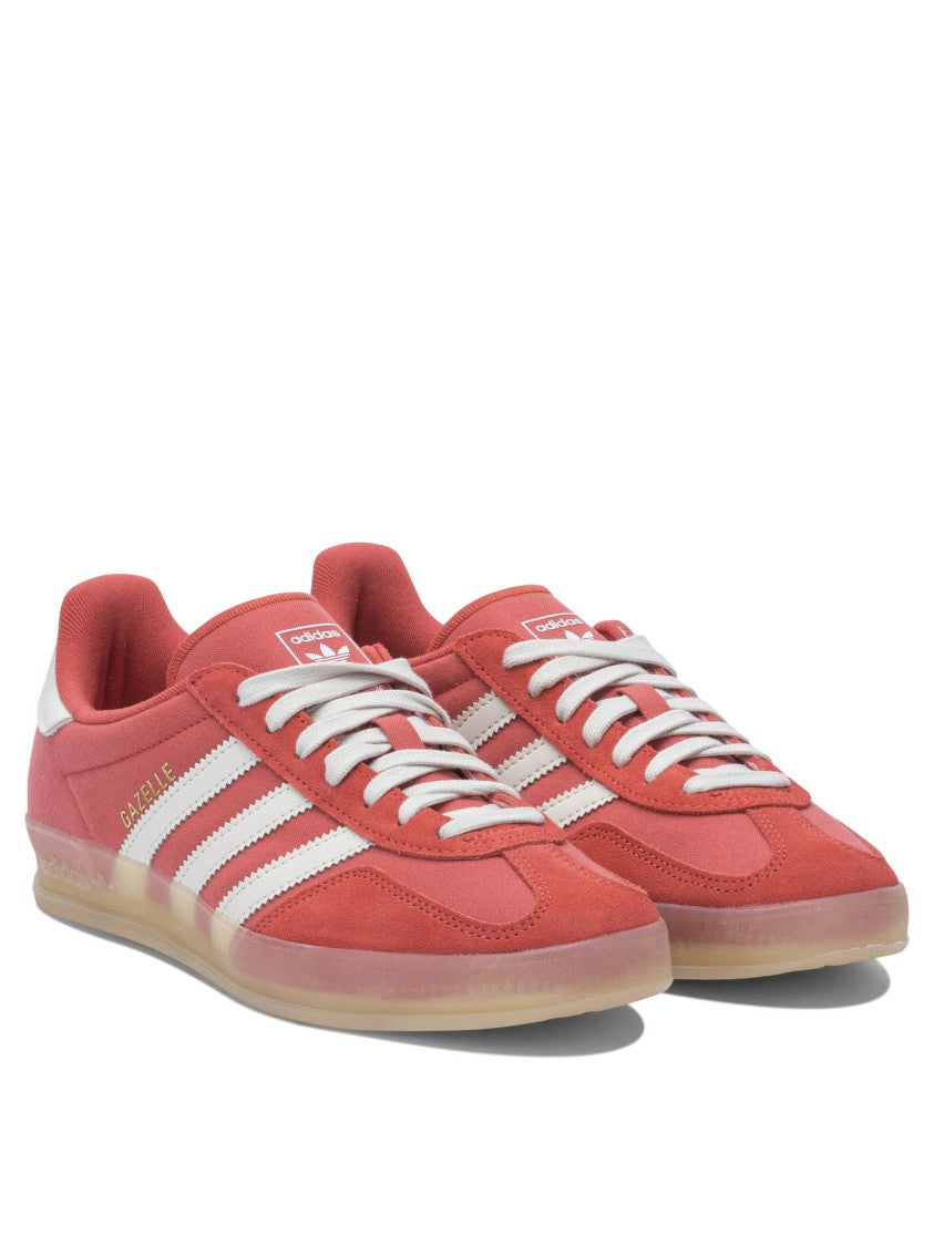 Adidas Originals Low-Profile Red Sneakers