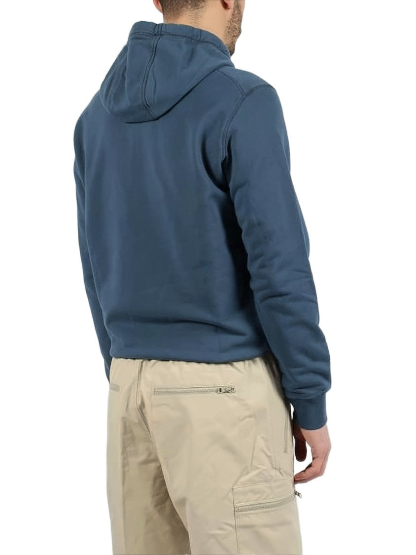 Stone Island Solid Blue Hoodie