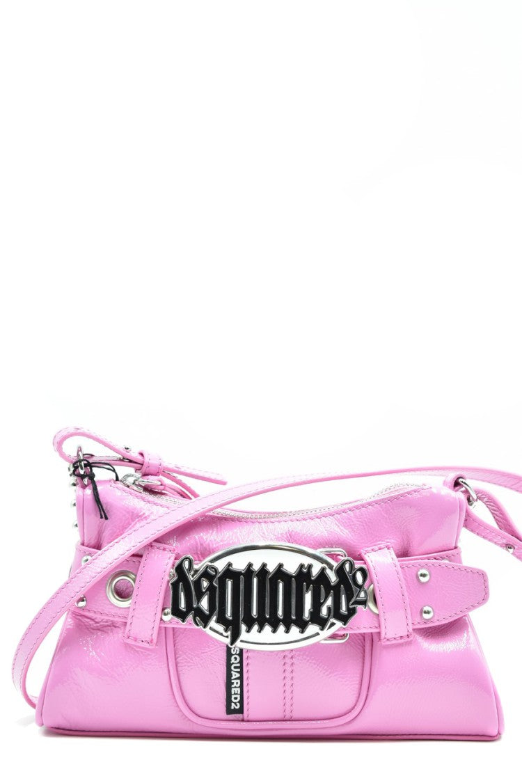 Dsquared2 Pink Leather Clutch