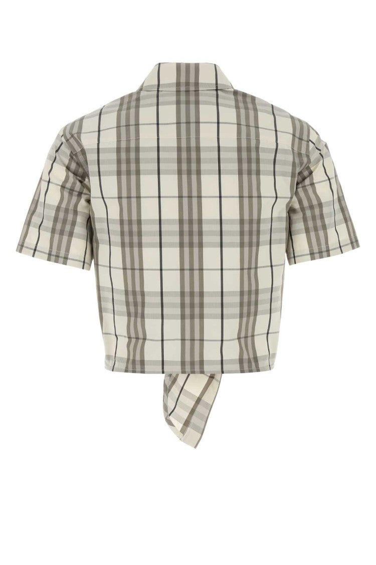 Burberry Embroidered Poplin Shirt