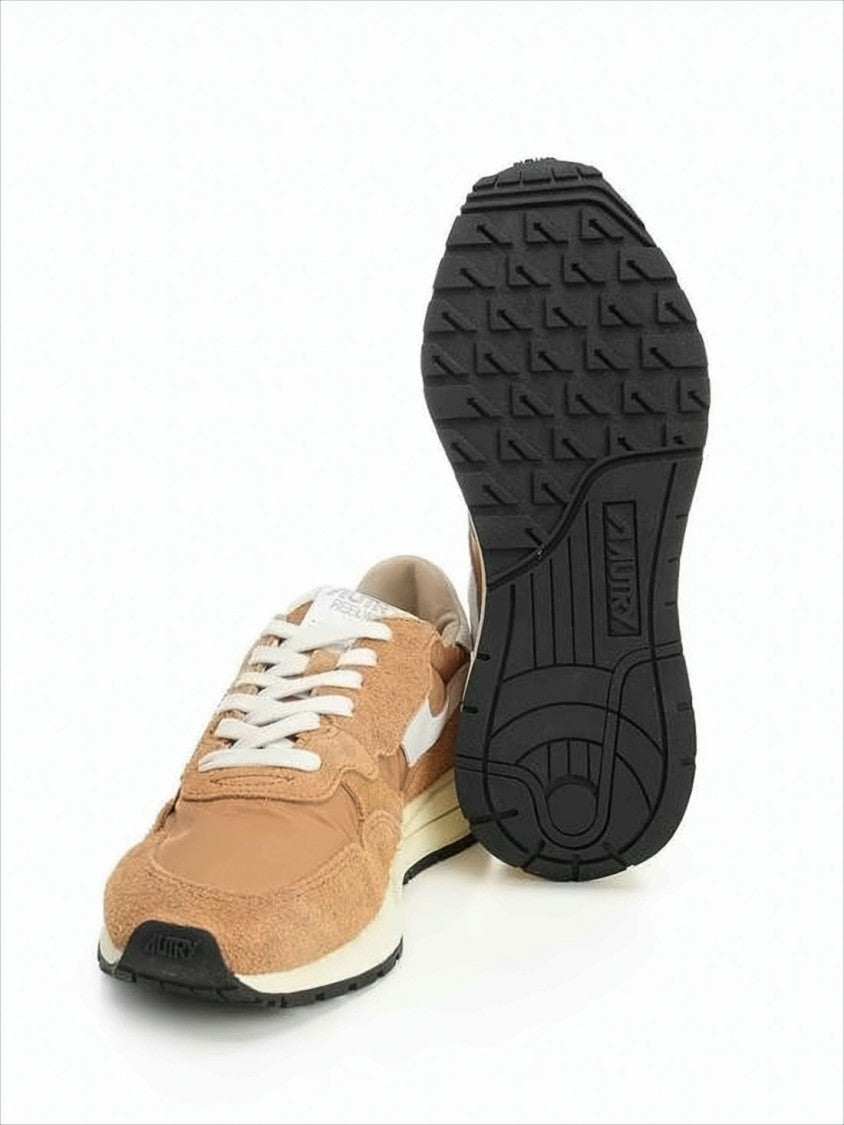 Autry Low-Top Sneakers With Suede, Leather, And Nylon Mix