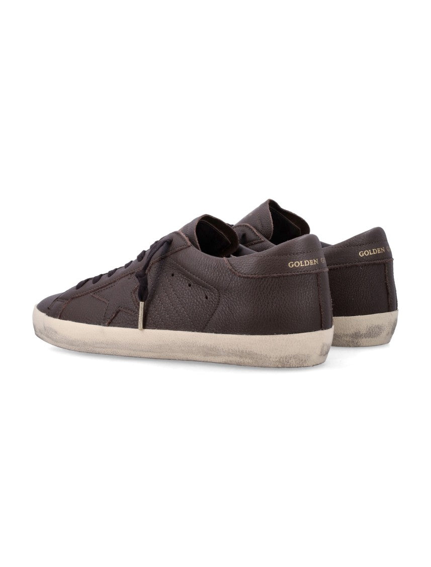 Golden Goose Low-Top Sneakers With Vintage Aesthetic And Star Stitching