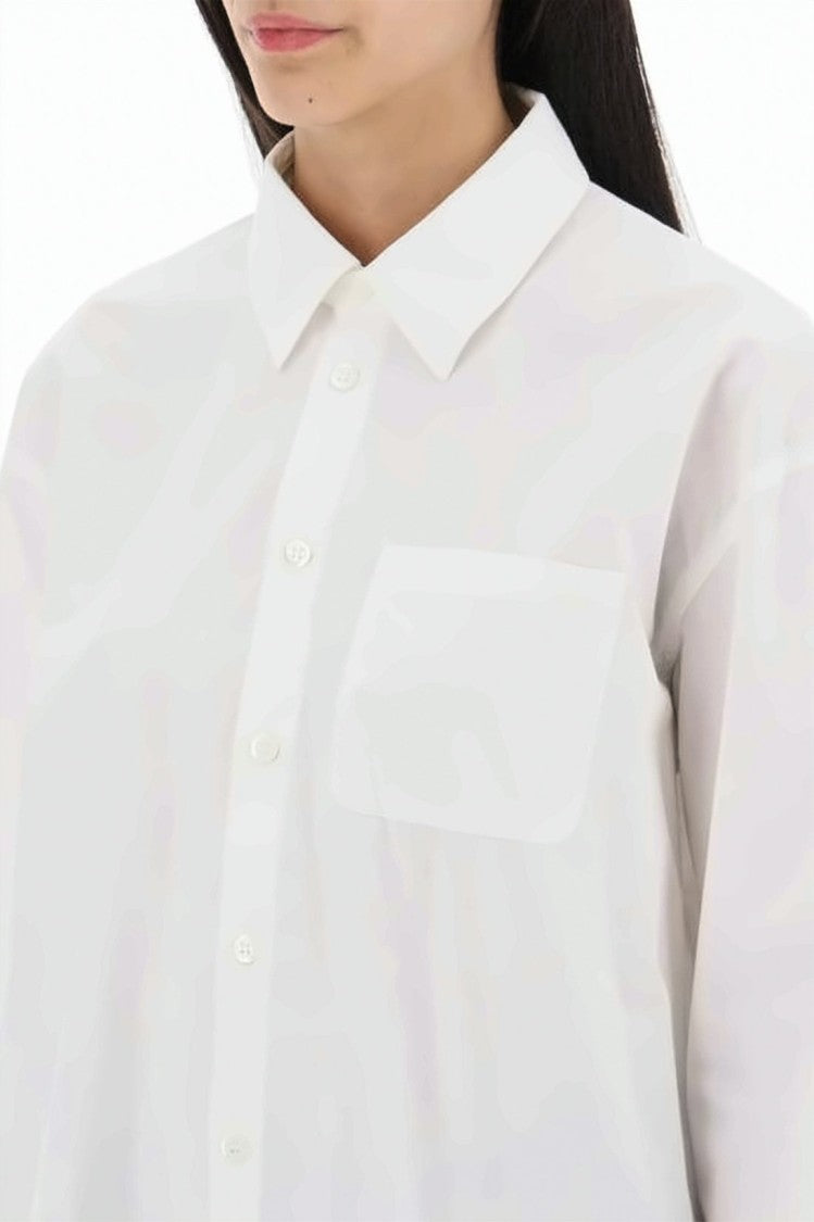 A.P.C. Button-Up White Shirt With Crisp Collar