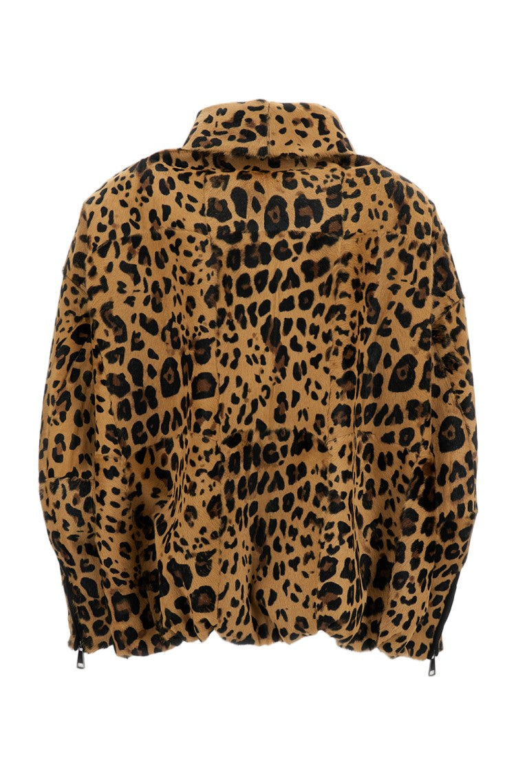 Simonetta Ravizza Tailored Multicolour Coat With Pattern