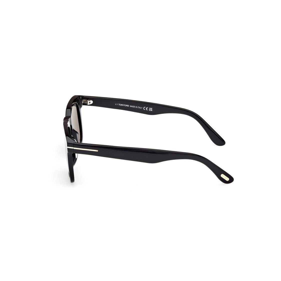 Tom Ford Ft0751 Square Black Acetate Sunglasses